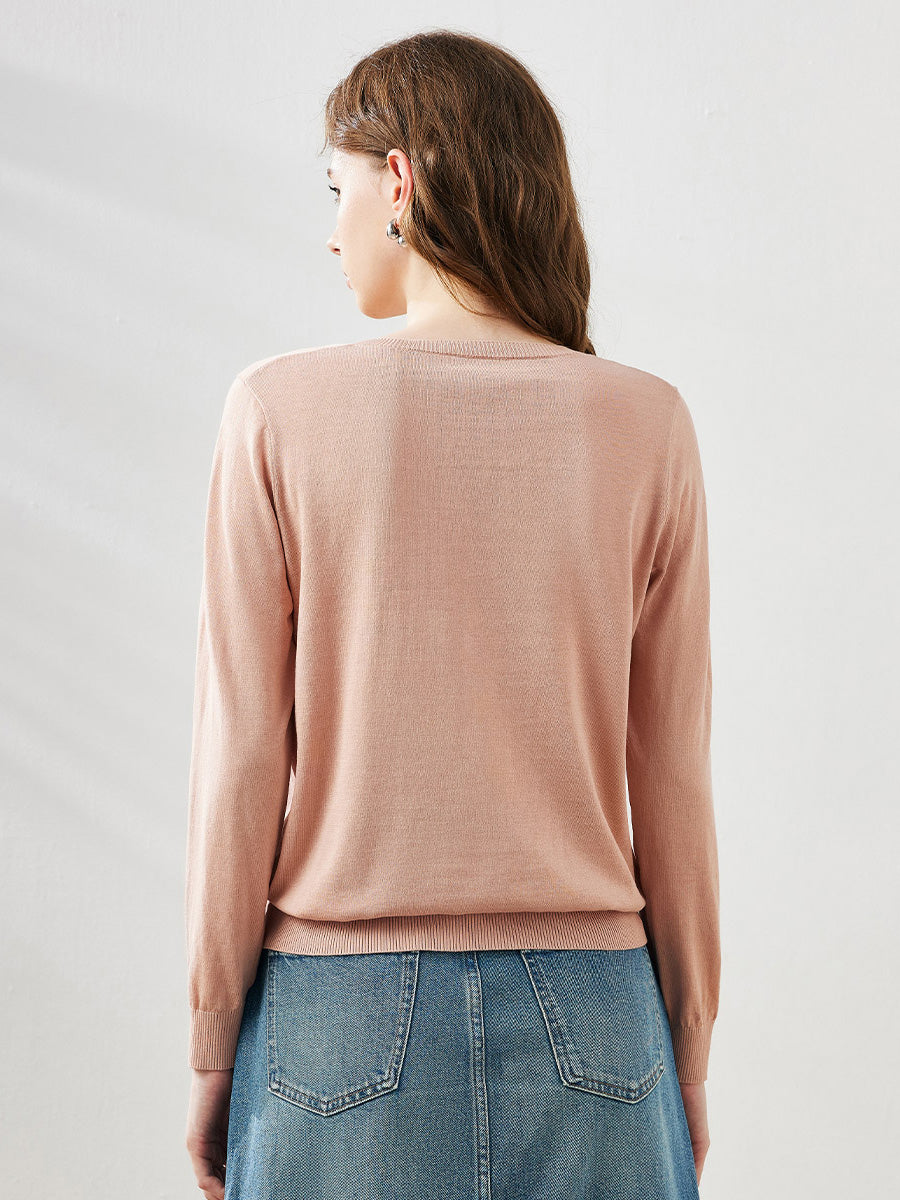 COMOBOCA Women's Ribbed Mock Cardigan Sweater