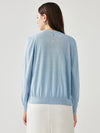 COMOBOCA Women's Floral Ribbed Button-Up Cardigan
