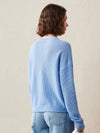 COMOBOCA 100% Cashmere Women's Breathable Mesh Sweater