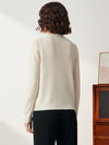COMOBOCA 100% Cashmere Women's Mock Neck Knit Sweater
