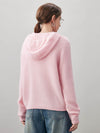 COMOBOCA Women's Wool Fuzzy Hooded Sweater