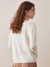 COMOBOCA 100% Wool Women's Cardigan Sweater