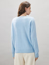 COMOBOCA Women's Wool Seamless Brushed Knit Sweater