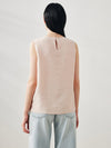 COMOBOCA Women's Textured Back Keyhole Tank Top