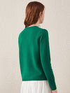 COMOBOCA 100% Wool Women's Cardigan Sweater