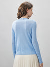 COMOBOCA Women's Round Neck Knit Sweater