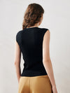 COMOBOCA Women's Ribbed V-Neck Tank Top