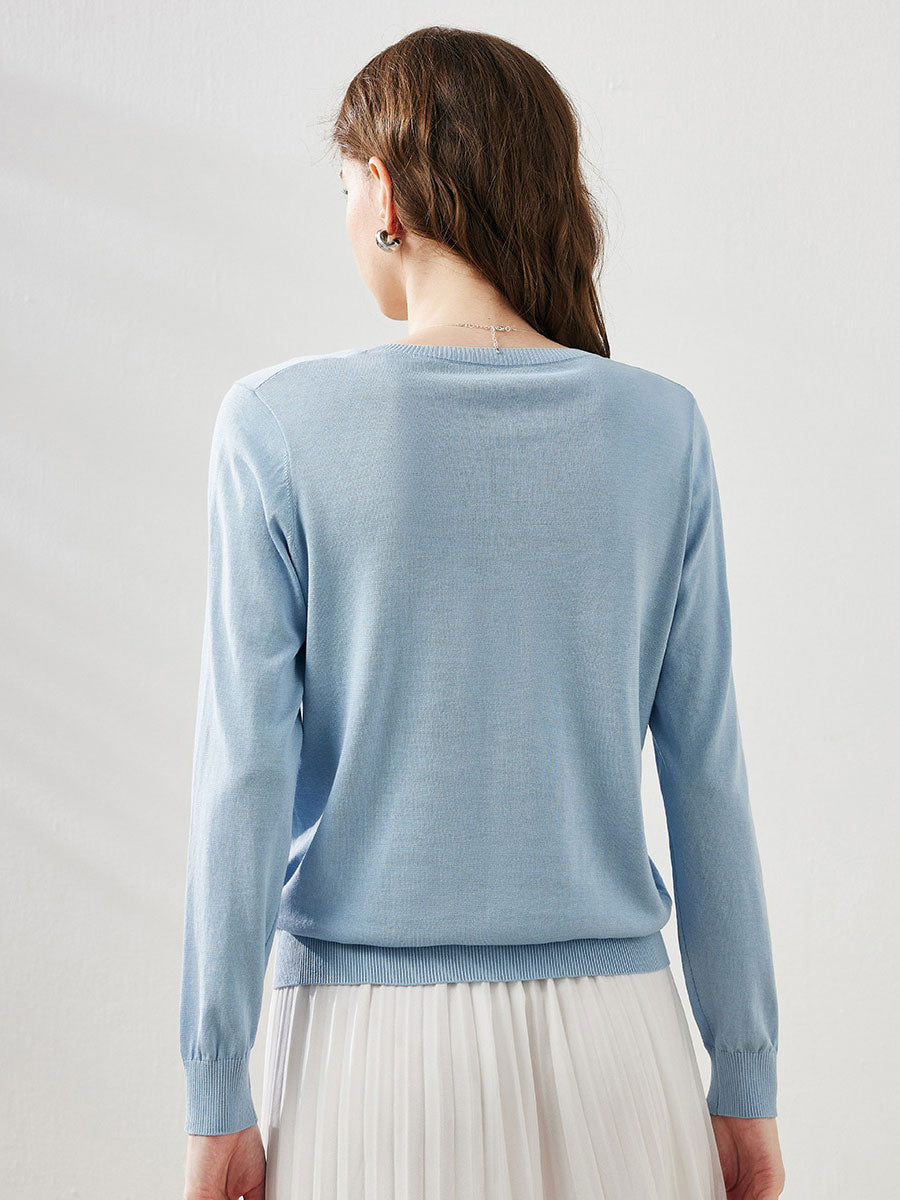 COMOBOCA Women's Ribbed Mock Cardigan Sweater