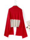COMOBOCA 100% Cashmere Fringe Solid Color Shawl Scarf