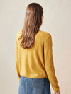 COMOBOCA 100% Wool Women's V-Neck Button Up Cardigan
