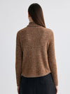 COMOBOCA 100% Cashmere Women's Turtleneck Knit Sweater