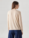 COMOBOCA Women's Reversible Color-Blocked Knit Sweater