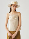 COMOBOCA Women's Adjustable Straps Lace-Trimmed Camisole