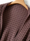COMOBOCA 100% Cashmere Scarf Solid Color Shawls with Buttons