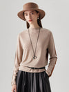 COMOBOCA Women's Reversible Color-Blocked Knit Sweater