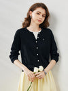 COMOBOCA Women's Ribbed Mock Cardigan Sweater