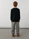 COMOBOCA 100% Wool Kids' Argyle Pattern Round Neck Sweater