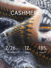 COMOBOCA 100% Cashmere Women's Striped Knit Vest