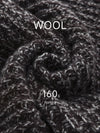 COMOBOCA 100% Wool Women's Knit Button Neck Warmer Shawl