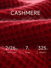 COMOBOCA 100% Cashmere Women's Double Zip Knit Cardigan