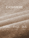 COMOBOCA 100% Cashmere Women's Mock Neck Knit Sweater