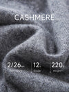 COMOBOCA 100% Cashmere Women's Argyle Pattern Button-Up Cardigan
