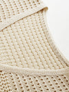 Women’s Linen Blend Knit V-Neck Sleeveless Vest
