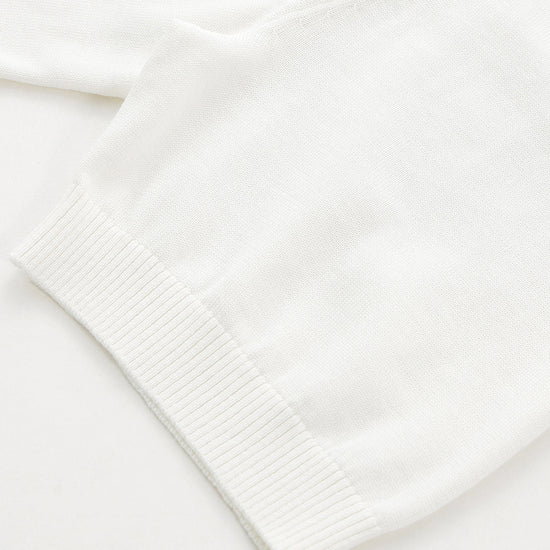 COMOBOCA Women's Rhinestone Trim Knit T-Shirt