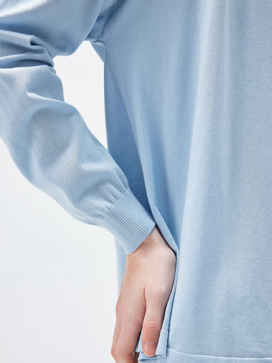 COMOBOCA Women's Open Front Knit Cardigan