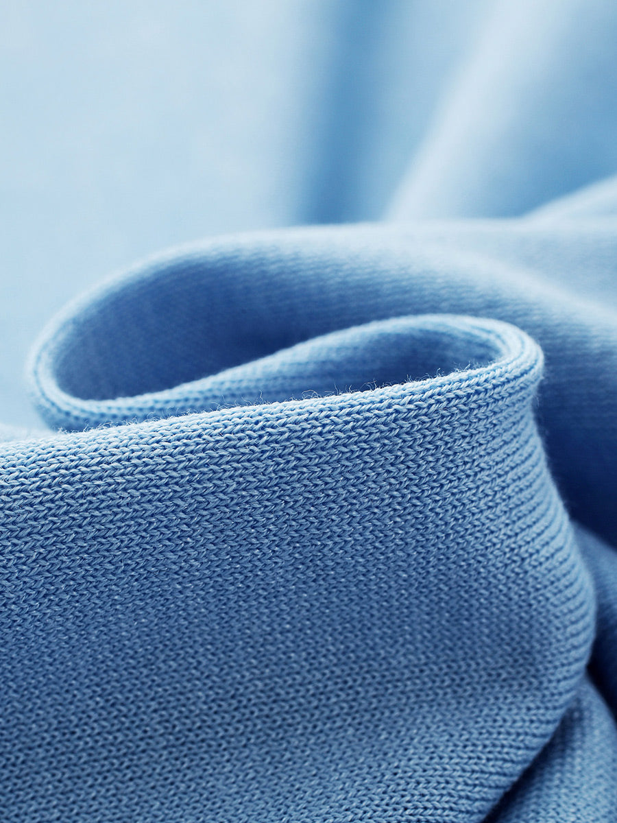 COMOBOCA Women's Contrast Trim Button Front Knit Cardigan