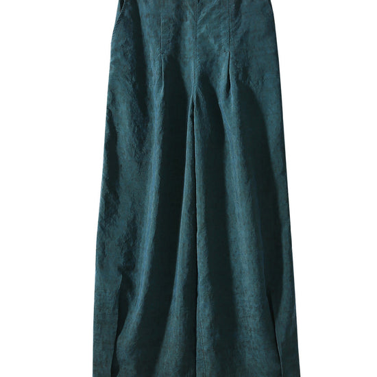 COMOBOCA 100% Mulberry Silk Women's Reversible High Waist Pants