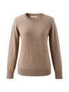 COMOBOCA 100% Cashmere Women's Round Neck Sweater