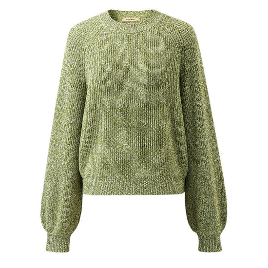COMOBOCA 100% Wool Women's Knit Pullover Sweater