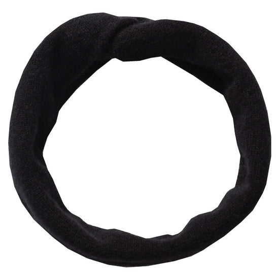 COMOBOCA 100% Cashmere Cozy Knitted Twist Headband