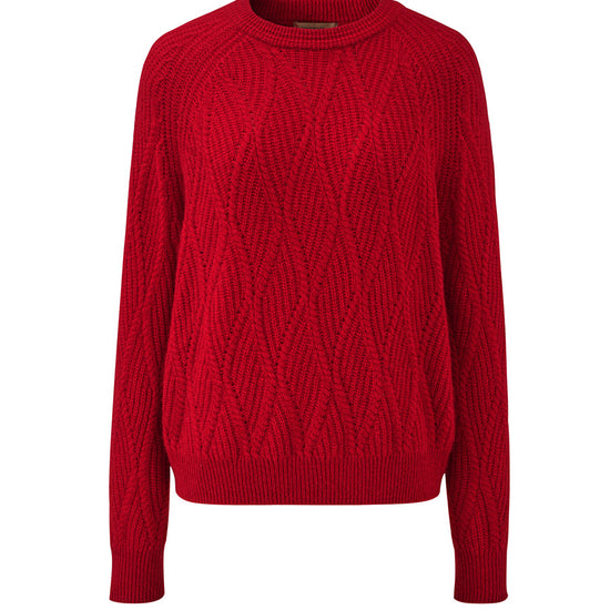 COMOBOCA 100% Cashmere Women's Cable Knit Sweater
