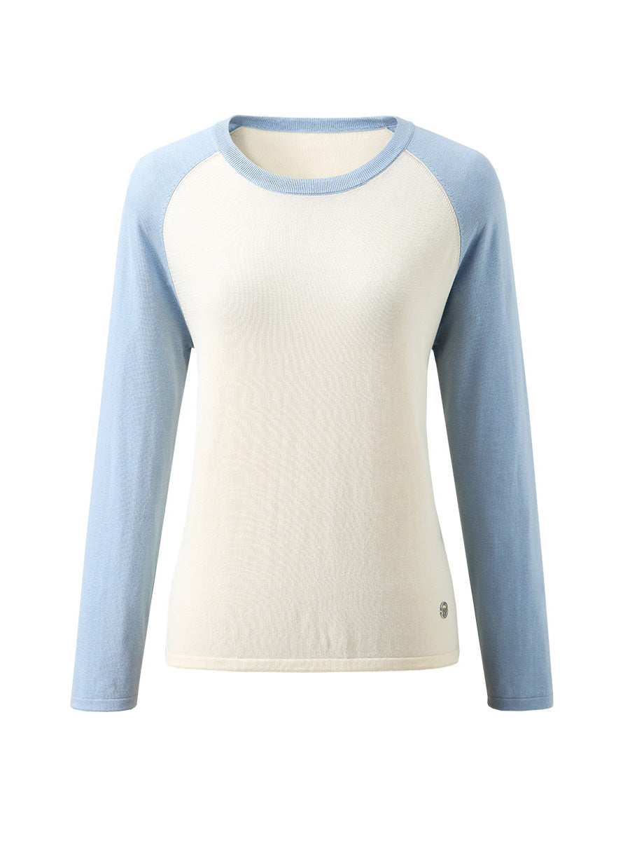 完売 EMAM Reverse Collar Raglan Tops EMAM（エマム） 