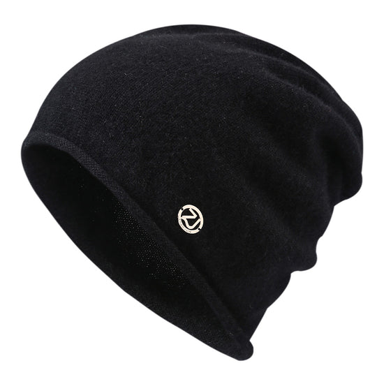 COMOBOCA 100% Cashmere Women's Slouchy Knit Beanie