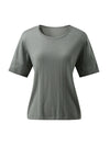 COMOBOCA Women's Soft Knit Short Sleeve T-Shirt