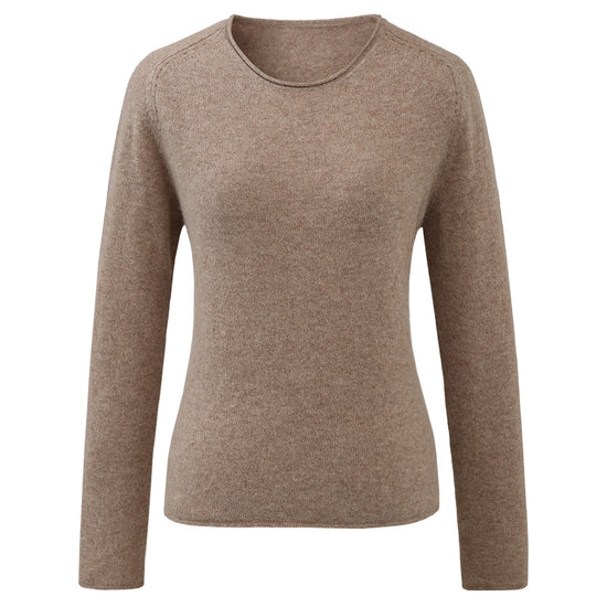 COMOBOCA 100% Cashmere Women's Loose Knit Sweater