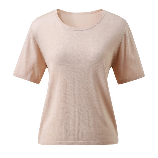 COMOBOCA Women's Soft Knit Short Sleeve T-Shirt