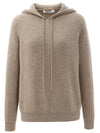 COMOBOCA 100% Cashmere Women's Knit Sweater Hoodie