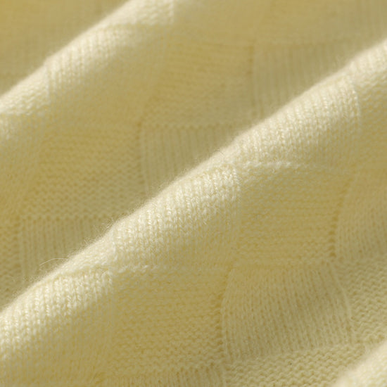 COMOBOCA 100% Cashmere Fringe Solid Color Shawl Scarf