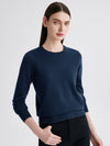 COMOBOCA 100% Cashmere Women's Round Neck Sweater