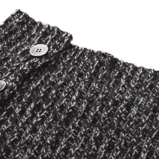 COMOBOCA 100% Wool Women's Knit Button Neck Warmer Shawl