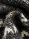 COMOBOCA 100% Cashmere Women's Fair Isle Pattern Knit Beanie