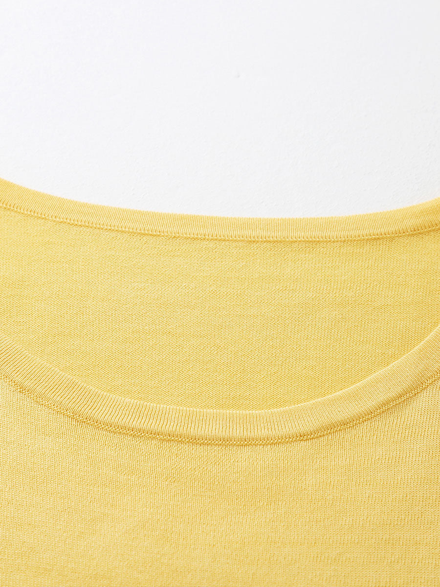 COMOBOCA Women's Soft Knit Short Sleeve T-Shirt