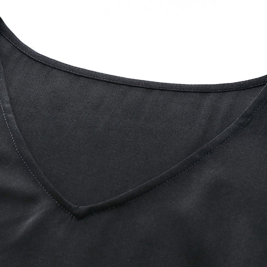 COMOBOCA Women's Chic Lace-Trimmed V-Neck Tank Top