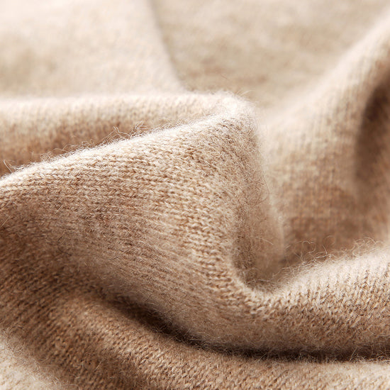COMOBOCA 100% Cashmere Women's Cable Button Knit Cardigan