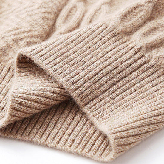 COMOBOCA 100% Cashmere Women's Knitted Sleeveless Sweater Vest