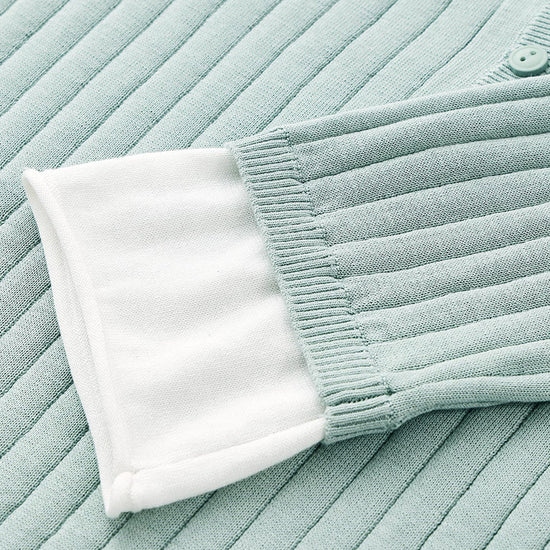 COMOBOCA Women's Layered Ribbed Knit Hooded Henley Top